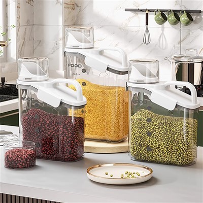 Kristalno prozirni zatvoreni spremnik za pohranu